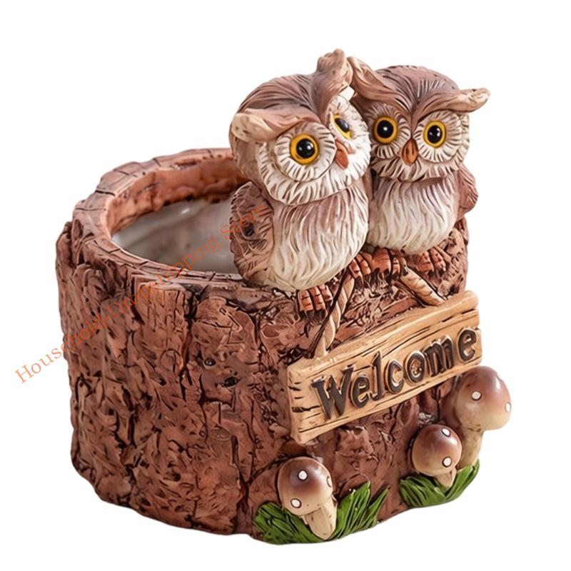 Artistic Resin Succulents Planter With Fun Animal Motifs Animal Resins Planter Suitable For Succulents Arrangements 85AD