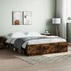 VidaXL Bed Frames Smoked Oak 160x200 Cm 3203877