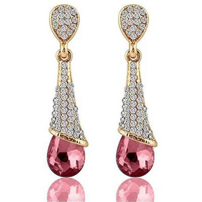 Die besten Valentinstagsgeschenke : Zirkon-Ohrringe aus der Valentine-Kollektion für Mädchen und Frauen