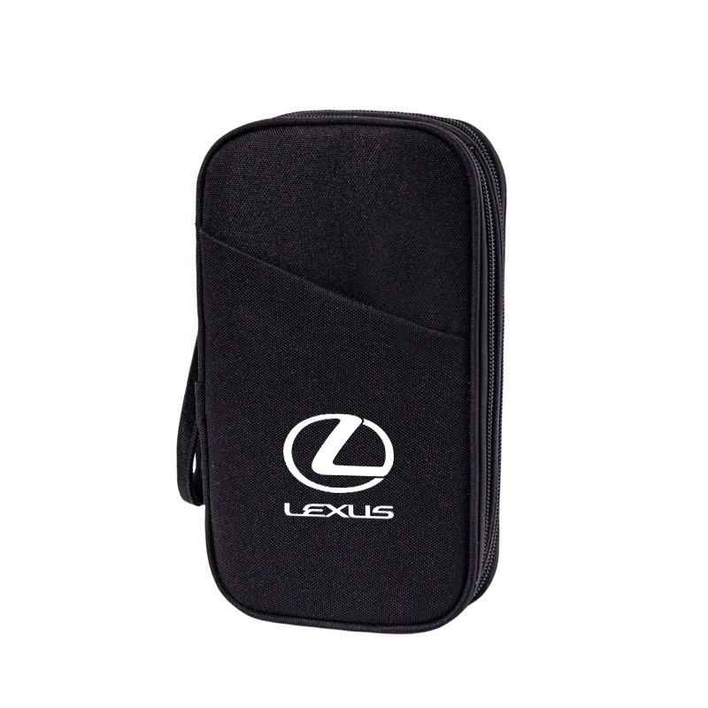 

NEW Waterproof Car key car driver s license USB Earphone Storage bag for Lexus ES300 RX330 RX300 GS300 IS250 NX RX LX GX GS CT чёрный