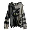 Men's Halloween 3D Printed Long Sleeve Top Round Neck Casual Sports Pullover