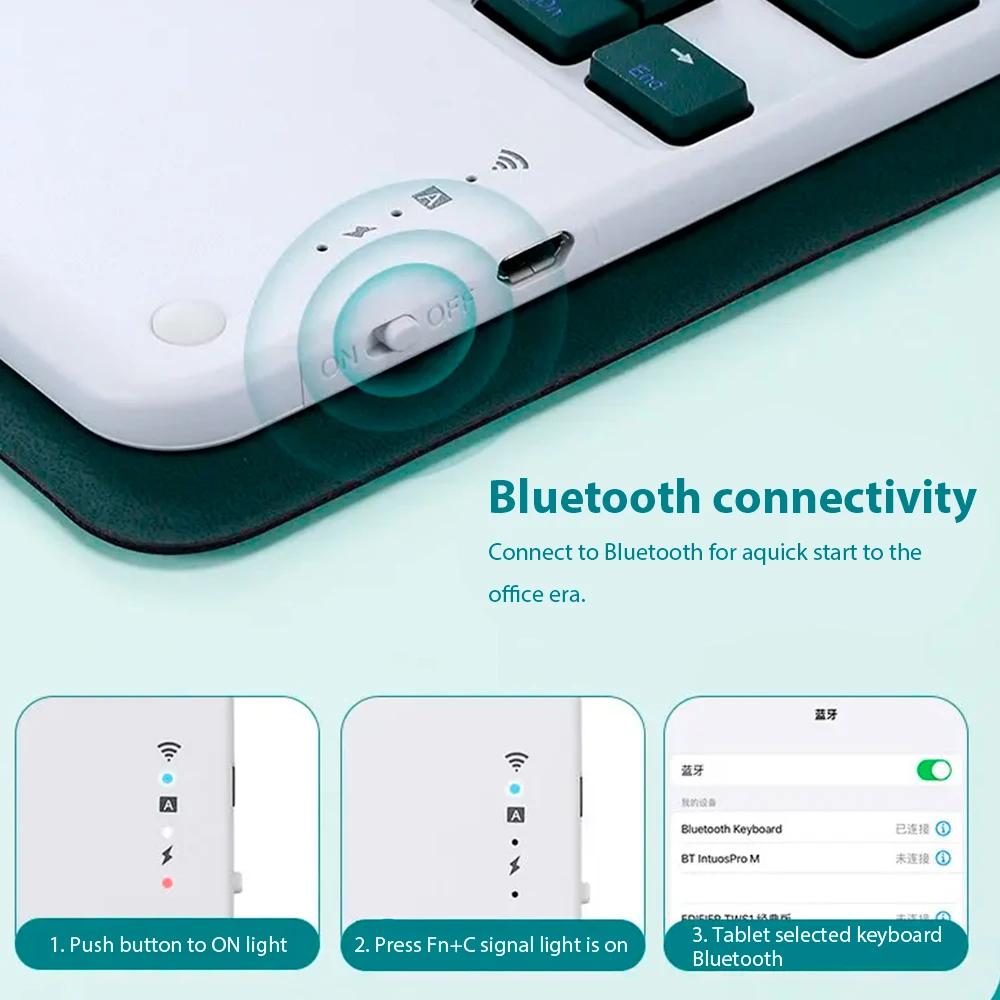 New Keyboard Case Mouse for Samsung Galaxy Tab S6 Lite A7 10.4 A8 10.5 A9+ S7 8 9 11FE Plus 12.4 A7 Lite A9 8.7 S8 S9 Ultra14.6