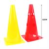 5Pcs 32Cm Barrier Football Road Flat Training Cone Perforated Sign Obstacles Road Cones Soccer Basketball Training Equipment
