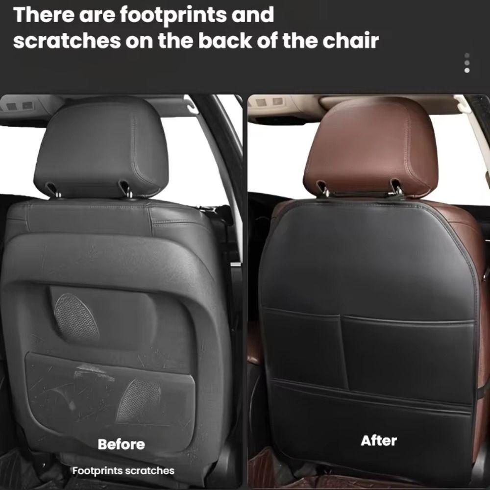 Waterdichte Beschermhoes Achterbank Auto Anti-slip Stoel Anti-vuil Pad Auto-interieur