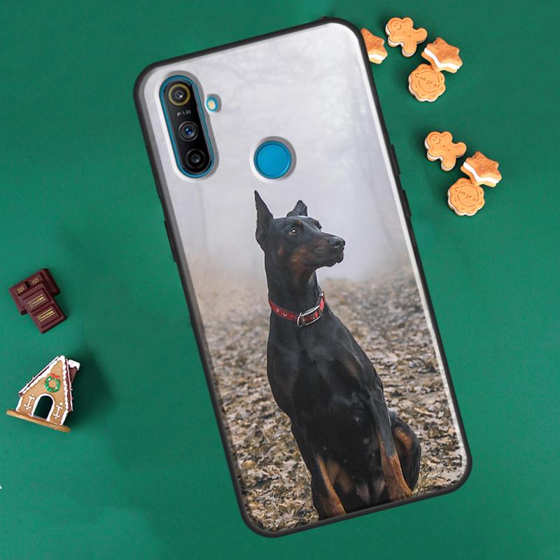 Собака Доберман для Realme GT Neo 2 7 8 Pro 8i 9i C3 C21, чехол для OnePlus 10 Pro 9 Pro Nord2 8T 9R, чехол Realme GT(Neo)
