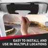Car Visor Tissue Holder, Upgraded Version Hanging Tissue Holder in Car, Premium PU Leather Paper Napkin Organizer, Universal for Vehicles, Trucks,