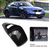 Carbon Fiber Style Shift Knob Cover Trim Fits for 3 Series G20 2020