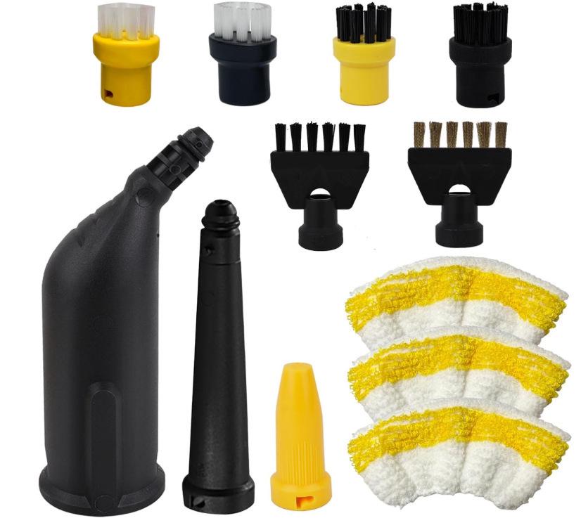 Cloth Mop Cover and Brush Set for Karcher SC1-SC5 Steam Cleaners