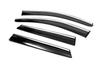 Windshields with Chrome (4 Pcs, Sunplex Chrome) for Nissan Qashqai 2014-2021