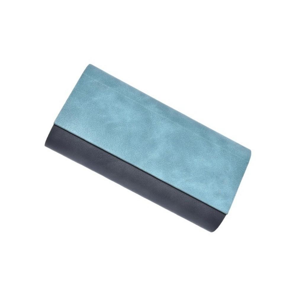 Scratch Resistant Double Layer Glasses Case PU Leather Sunglasses Storage Box Hard Glasses Case