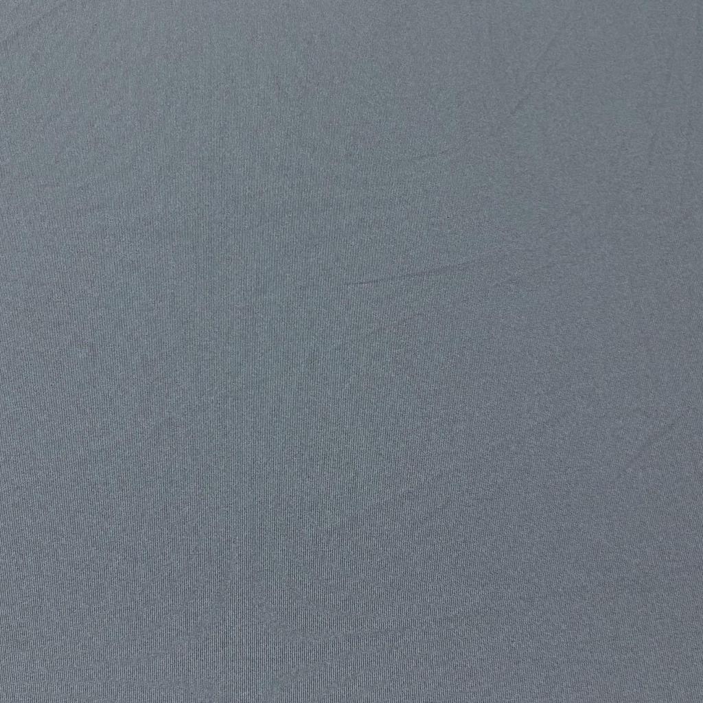 40D Light Grey Warp Knitted Nylon-Spandex Cationic Fabric Casual Shirt