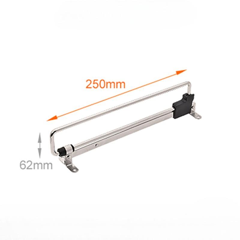 

Компактная выдвижная вешалка для брюк - прочная металлическая многофункциональная вешалка для одежды и хранения вещей в гардеробе