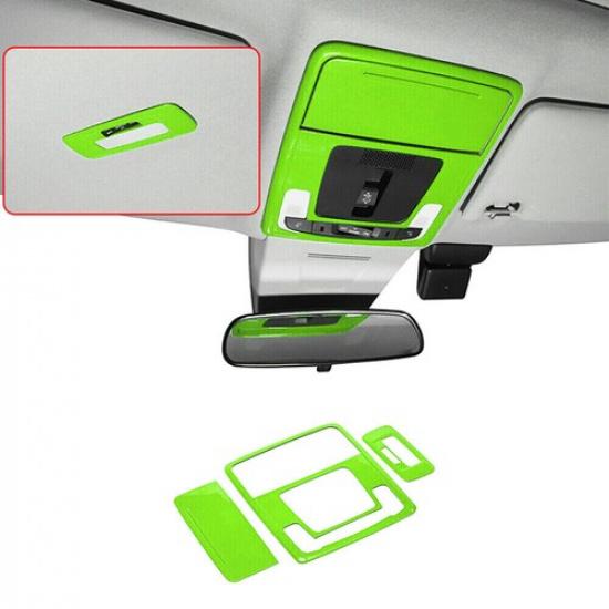 Front Reading Light Switch Cover Trim For Honda Civic 11th 22- Bright Green