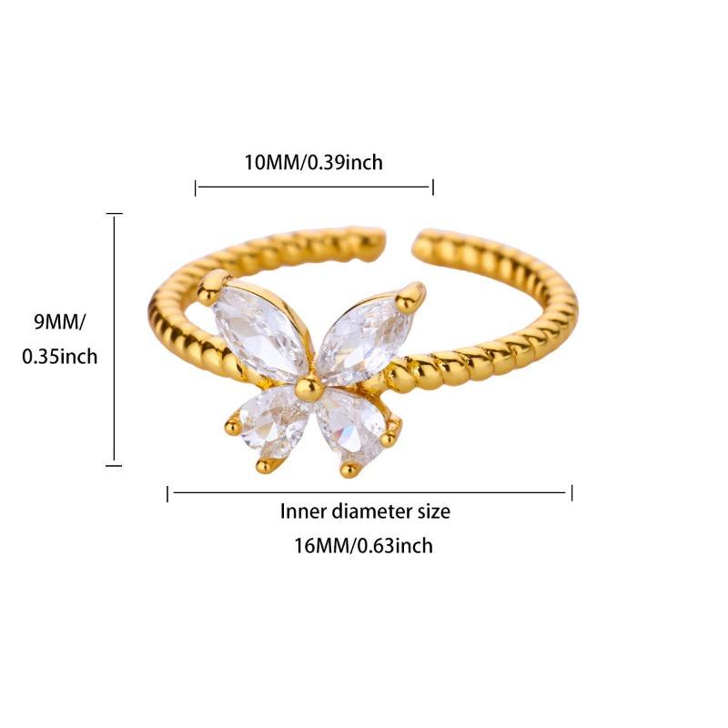 Hot Sale Full Diamond Ring Fashion Temperament Opening Light Luxury Zircon Group Inlaid Luxury Diamond Ring Supply