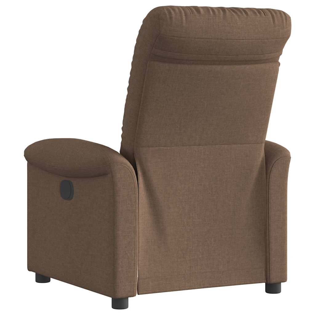 Relax Chair Brown Fabric