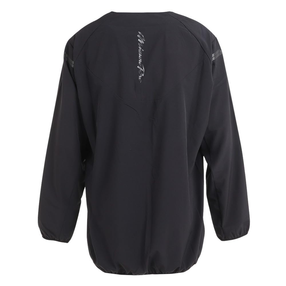 Mizuno Baseball Long Sleeve Training Jacket 2023AW MP 12JEAJ7709 (Black/M/Men's, Women's)