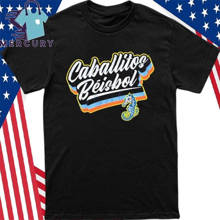 2025 Norfolk Tides Caballitos Beisbol Shirt Unisex T-Shirt S