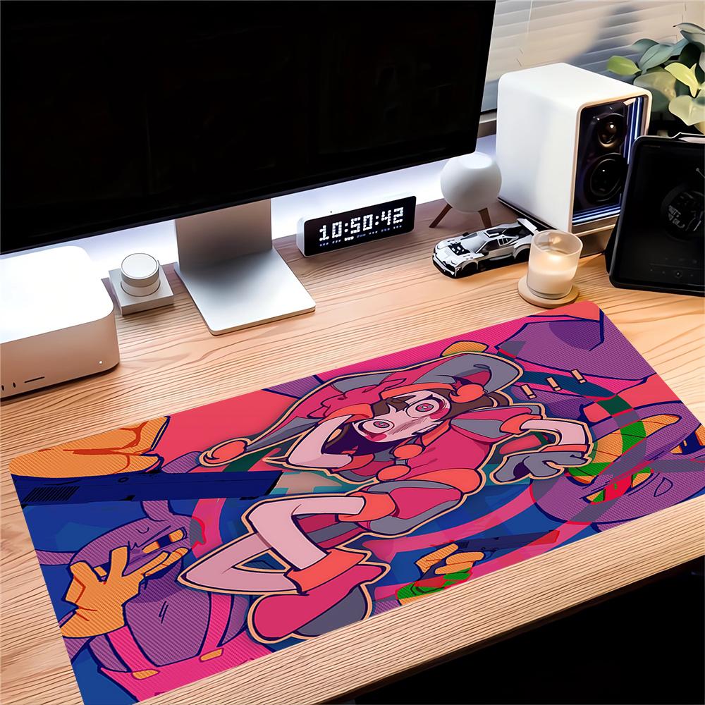 Colorful Chaos Action Large Gaming Mouse Pad Nonslip Rubber Base Waterproof Desk Mat For Office Pc Laptop