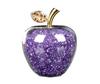 Apple Feng Shui Good Interior Apple Entryway Money Purple Seven-Color Figurine, Item, Luck, Decor, Object, Happiness, Apple, Ornament, Gold, Crystal,