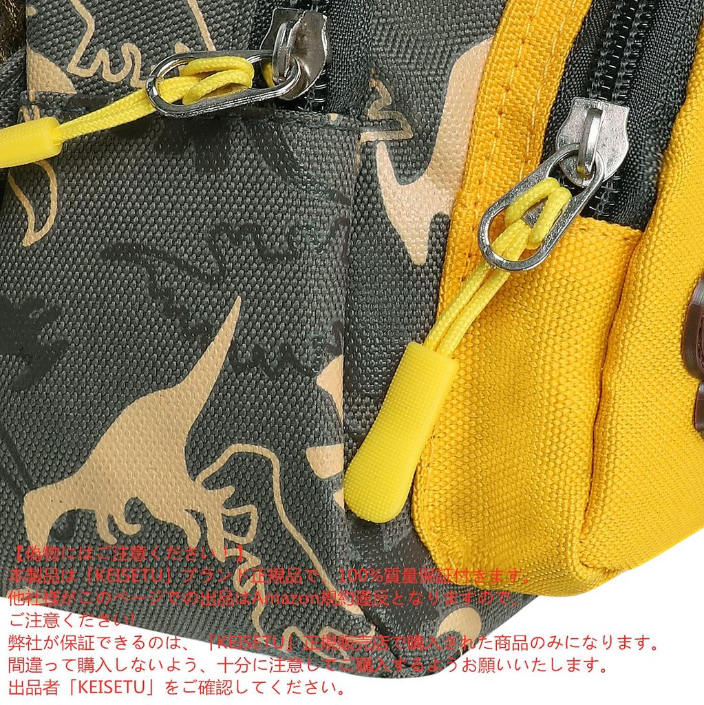 QCHOMEE Dinosaur Print Waist Crossbody Cute Character Bag for Boys and Small Item Perfect for and Kids' Bag, Pouch, One-Shoulder Girls, Backpack,