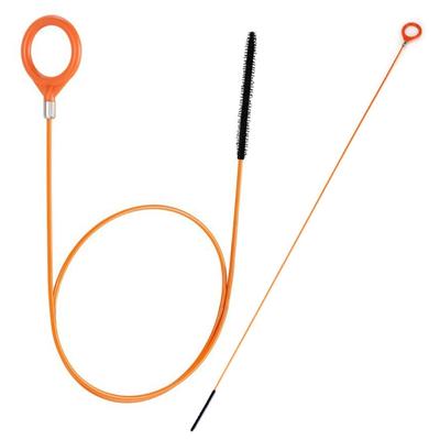 Brosse de Nettoyage Professionnelle pour Trou d'Évacuation de Toit Ouvrant Automobile Tige Flexible avec Poils en Nylon pour un Nettoyage Efficace des Débris