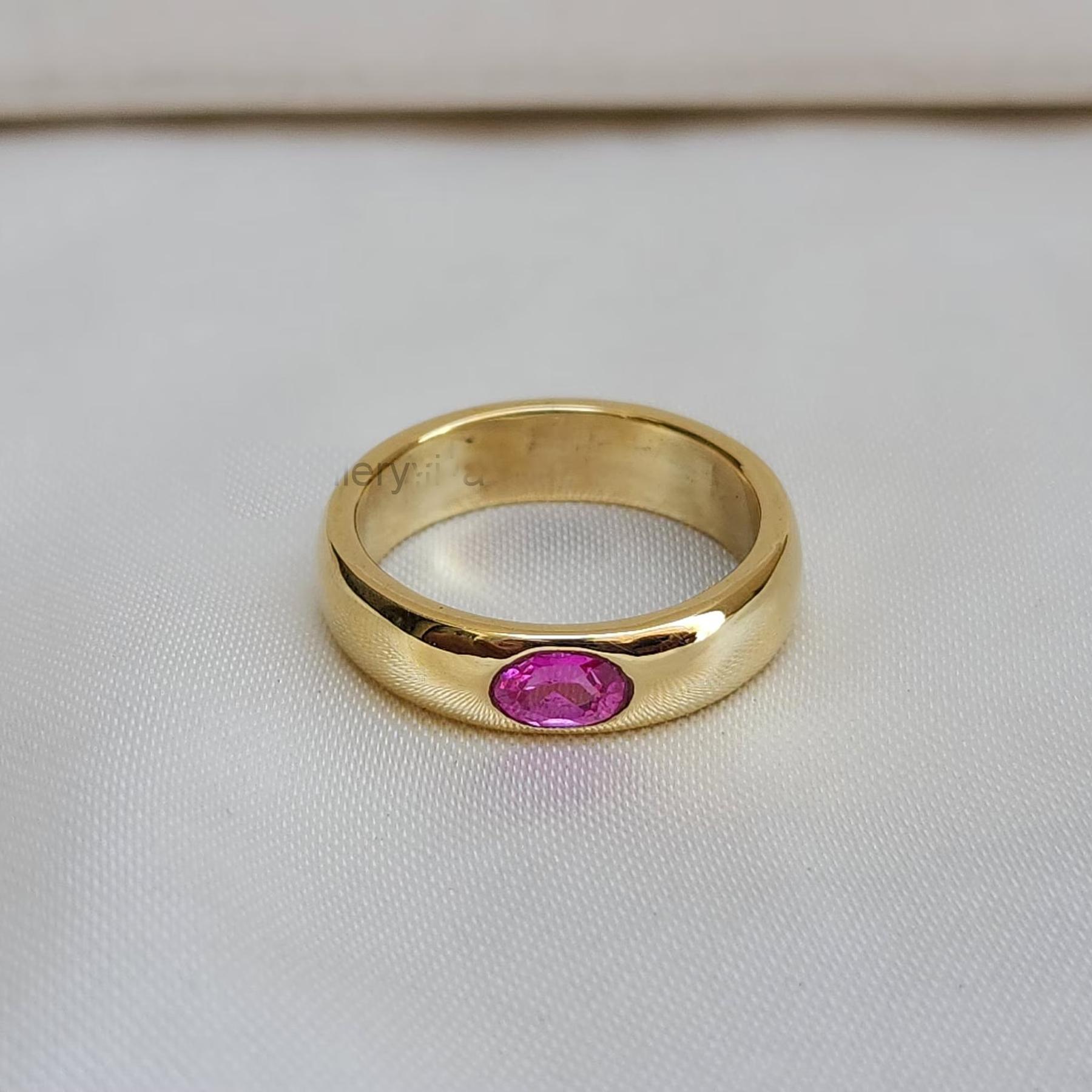 

Oval Cut Pink Tourmaline 925 Sterling Silver Yellow Gold Overlay Ring Jewelry, Handmade Pink Tourmaline Ring 5 золотий