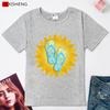 Holiday Beach Style Print Women T Shirt Summer Cool Short Sleeve O Neck Tshirt Girl White Tops Female Clothes Hh1158