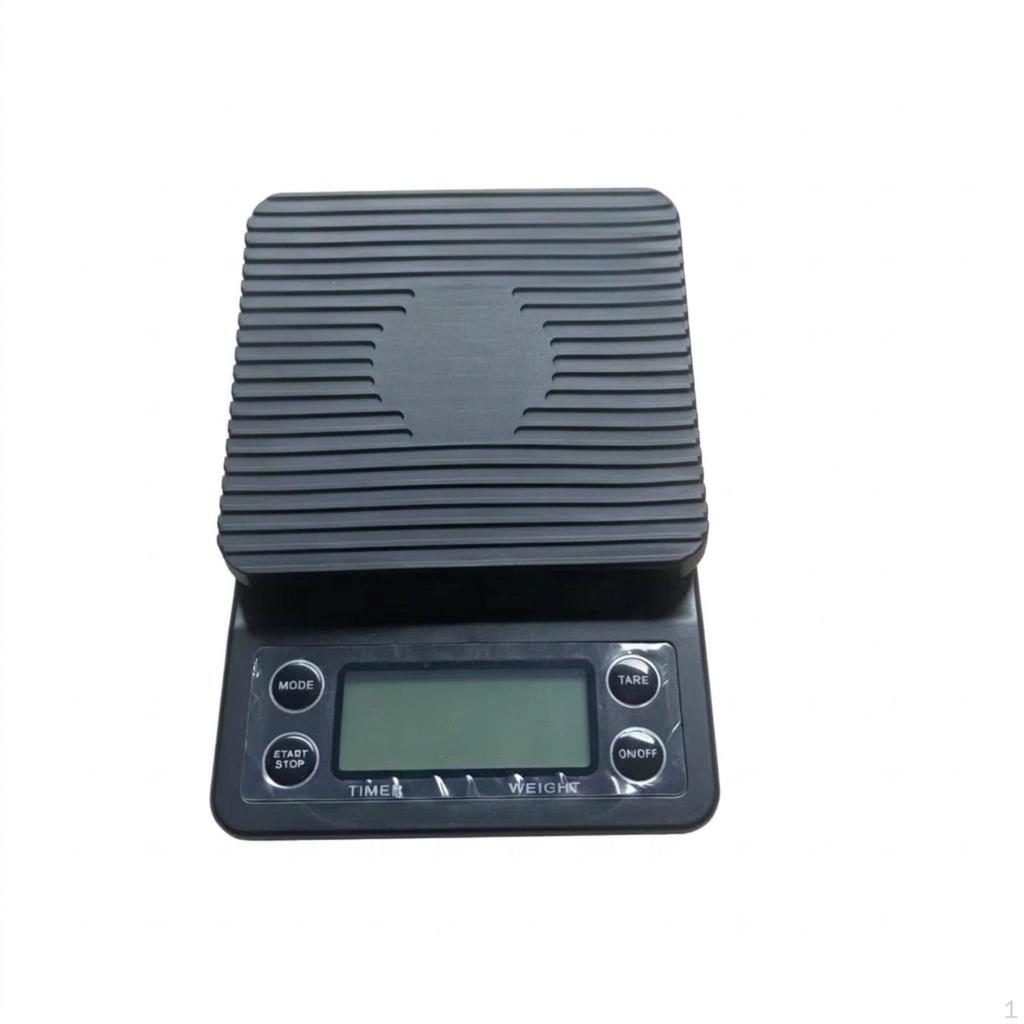 Digital Kitchen Scale Compact Coffee with Timer Electronic for Baristas, Home Cooks, Cooking
