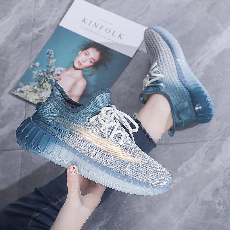 Coconut Autumn Sports Lightweight Gym ******** Rope Student Shock Absorption Running Shoes Soft-soled Running Shoes