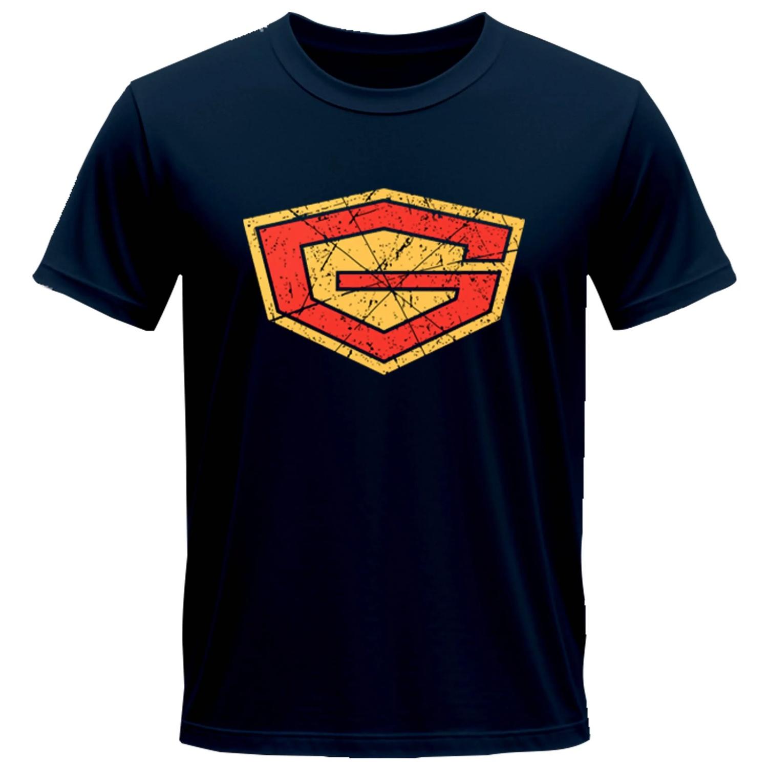 

Gatchaman T-shirt Anime Logo Graphic Vintage Cartoon Round Neck Cotton Short Sleeve Unisex Streetwear Man s Clothing S разноцветный