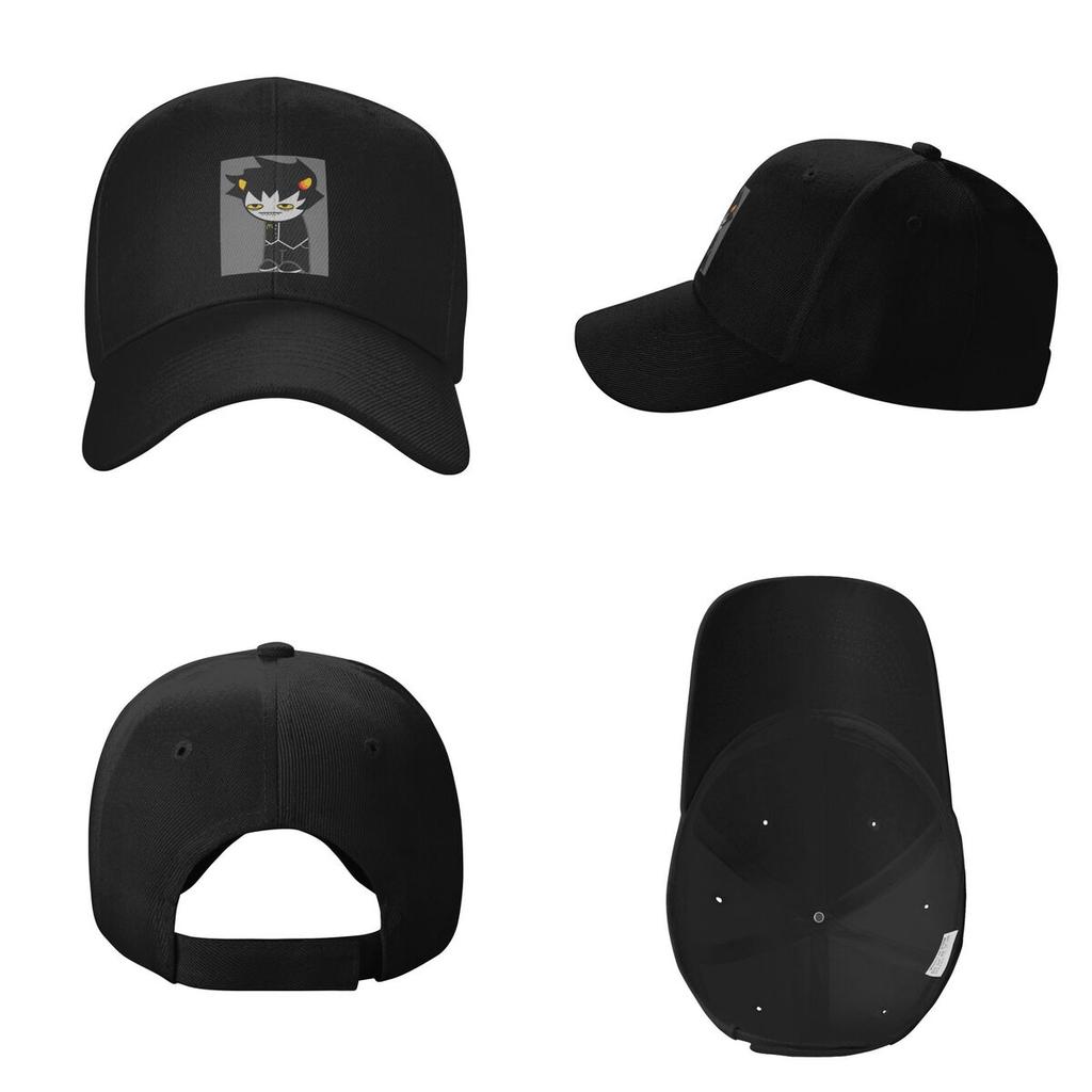 Homestucks Manga Karkat Vantas Print Baseball Caps Snapback Men Women Hats Adjustable Cap Sports Baseball Hat Casquette