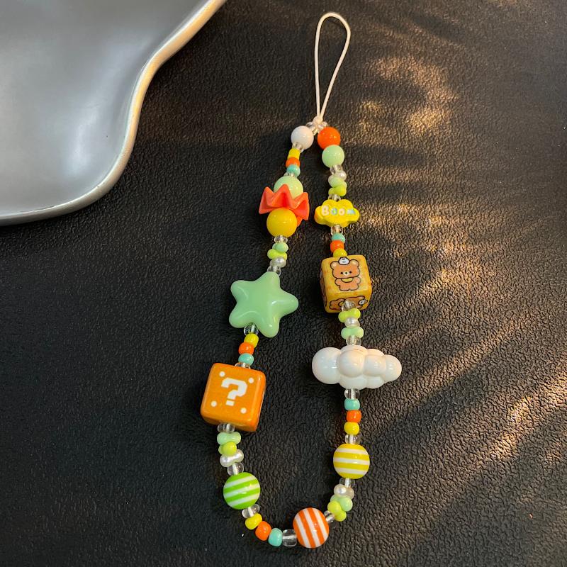 Dessert Color Versatile Mobile Phone Chain Suitable For Ccd Camera Phone Case Hanging Rope