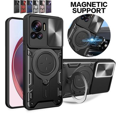 Pro Motorola Edge 30 Ultra 5G Pouzdro Nárazuvzdorné Armor Posuvný Kryt Objektivu Fotoaparátu Coque Pro Moto Edge30 Ultra 5G XT-2201 Zadní Kryt
