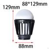 LED Camping Lantern Hidden Hook Tent Light for Household Backpacking Outdoor