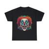 Creepy Clown Art Graphic Tee Shirt, S-5XL