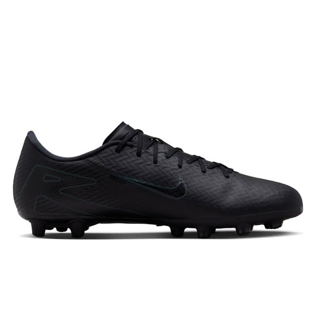 Nike Mercurial Vapor 16 Academy Hard Ground Soccer Japan shoe Men's Low-Top Cleats, Black/Black/Deep Jungle, FQ8431, (Japanese size, adult, numerical,