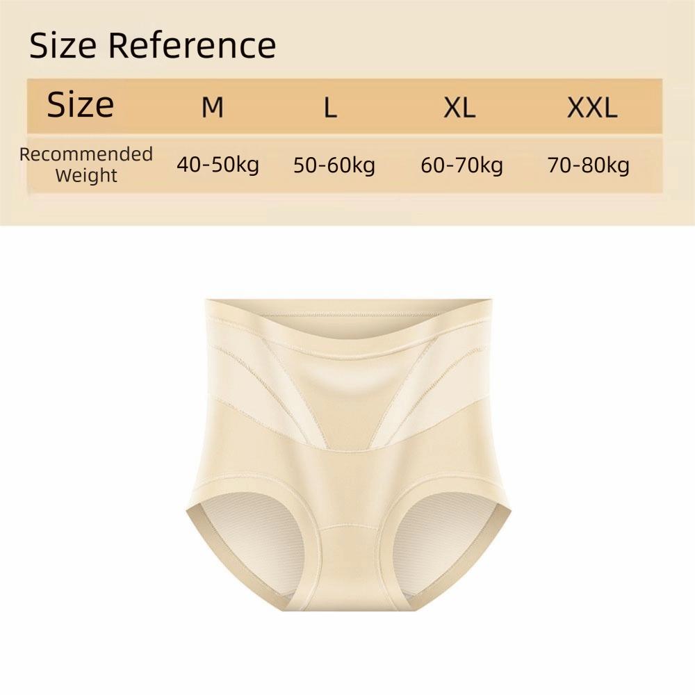 High Waist Women Shapewear Panties Tummy Control Thin Butt Lifter Briefs Hip Lift Design Breathable Seamless Underpants