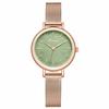 RORIOS Women's Watch, Waterproof, Floral Print Dial, Made In Japan, Quartz Analog, Stylish, Cute, Simple, Casual, Commuter Watch, Green