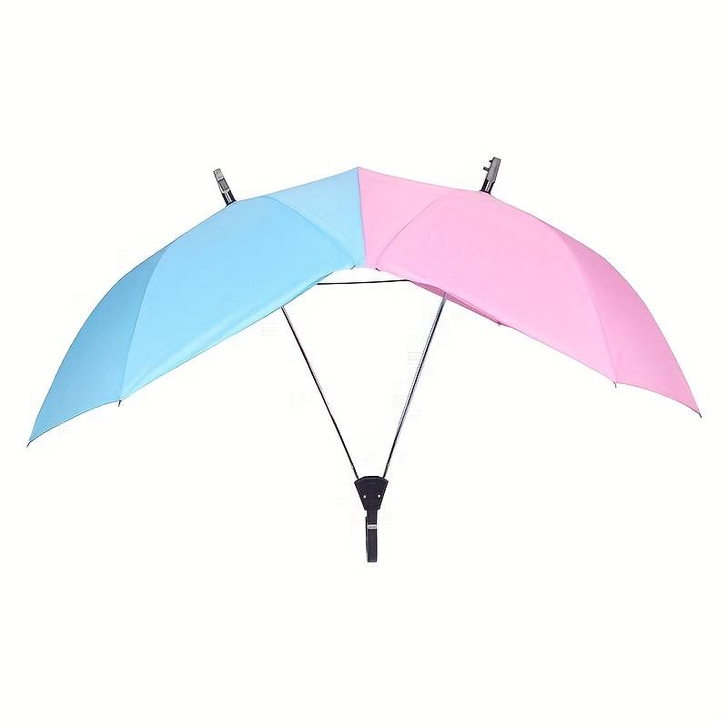 

Couple S Double Umbrella Offers Superior Coverage with a Large 16-Bone Wind-Resistant Design Multifunctional for All-Weather Use