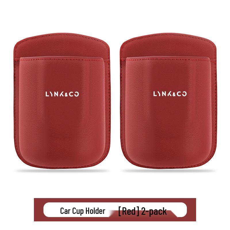 Compatible with Lynk & Co Models - Car Cup Holder, Phone Storage Box & Beverage Storage Bag.