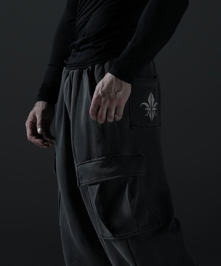 CARMID Pigment Pocket Wide Jogger Pants [Charcoal]