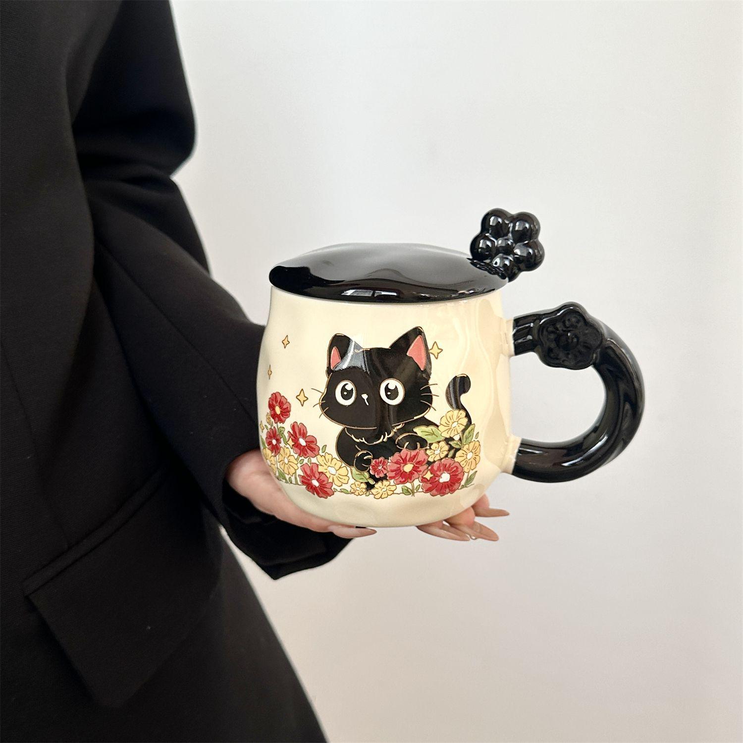 

Ceramic Couple/Sibling Birthday Gift: Cute & Meaningful Water Cup Cup Only, No Lid or Spoon