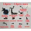 Miglior Guscio Posteriore OEM Per iPhone 13 Pro Max 12 Mini 14 Pro 11 Con Cavo di Ricarica + Bobina di Ricarica Wireless NFC + Cavo Flessibile