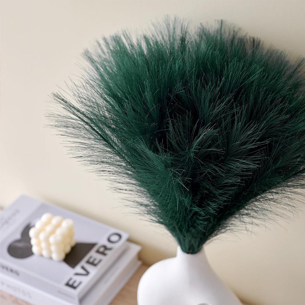 30PCS 55cm Pampas Grass Decor Artificial Flowers Fake Reed for Christmas Ornaments Halloween Fall Party Home Wedding Decoration