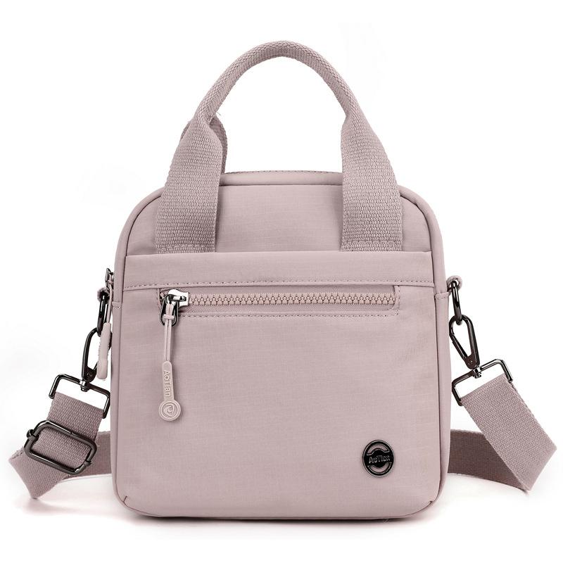 

Многофункциональная наплечная сумка Женская сумка через плечо Однотонная сумка розовый