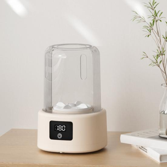 Portable Mini Washing Machine User-Friendly Rechargeable Automatic Baby Clothes Underwear Travel Laundry Machine