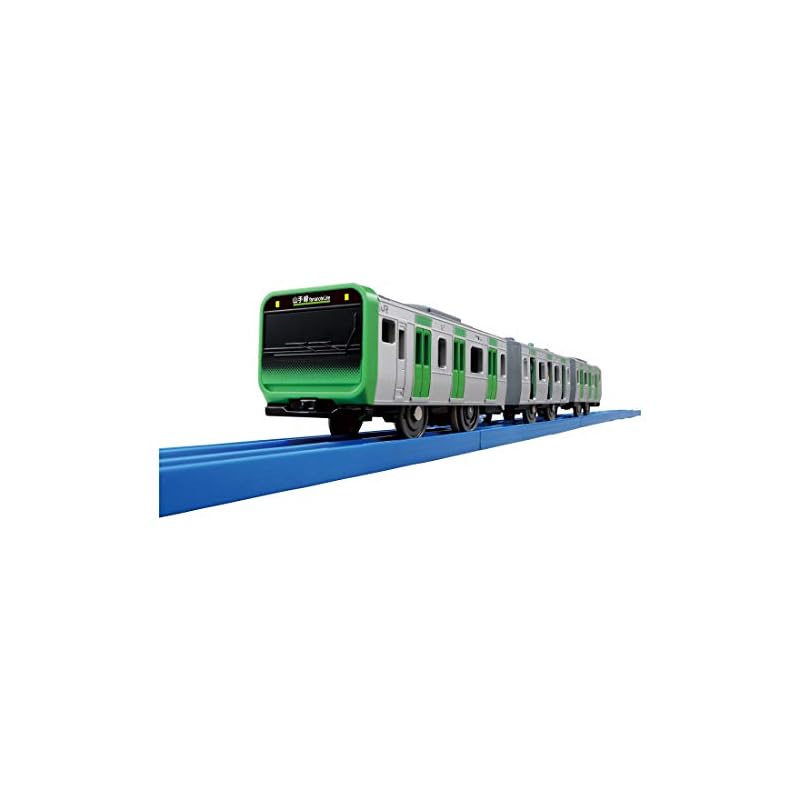 TAKARA TOMY "Plarail S-32 Door Opening E235 Series Yamanote Line" Train Toy for ages 3 and up. Meets toy safety standards and is ST mark certified.