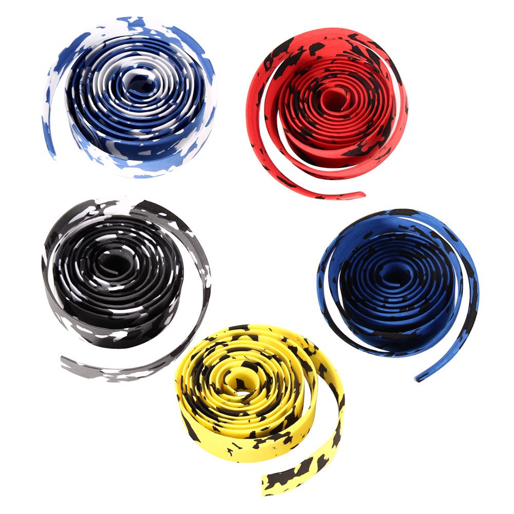 10Pcs 3x200CM Cycling Handlebar Tape Shock Absorbing Road Bike Handlebar Strap Sweat Absorption Non-Slip Bicycle Handlebar Tape