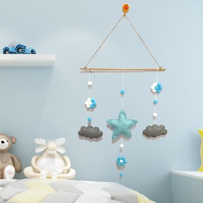 Nordic Wind Home Kinderzimmer Hintergrund Dekoration Sterne und Wolken Anhänger Wand Dekoration Zimmer Dekor
