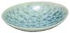 Kyoto Ware, Kiyomizu Ware, Touan Kiln, Oval Bowl with Flower Crystals (green), Kta676